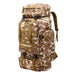 80L Desert military backpack