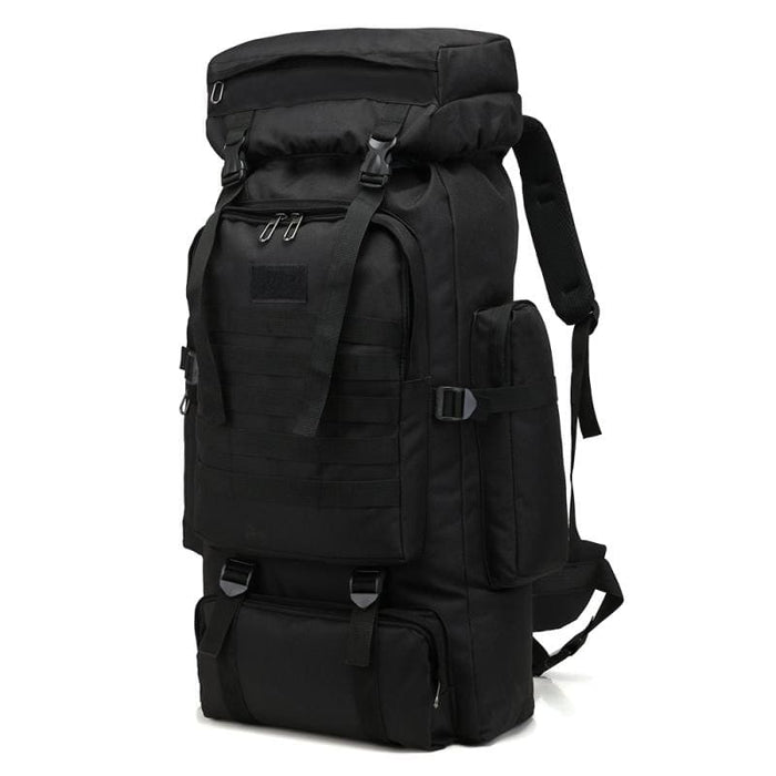 Military backpack 80L black