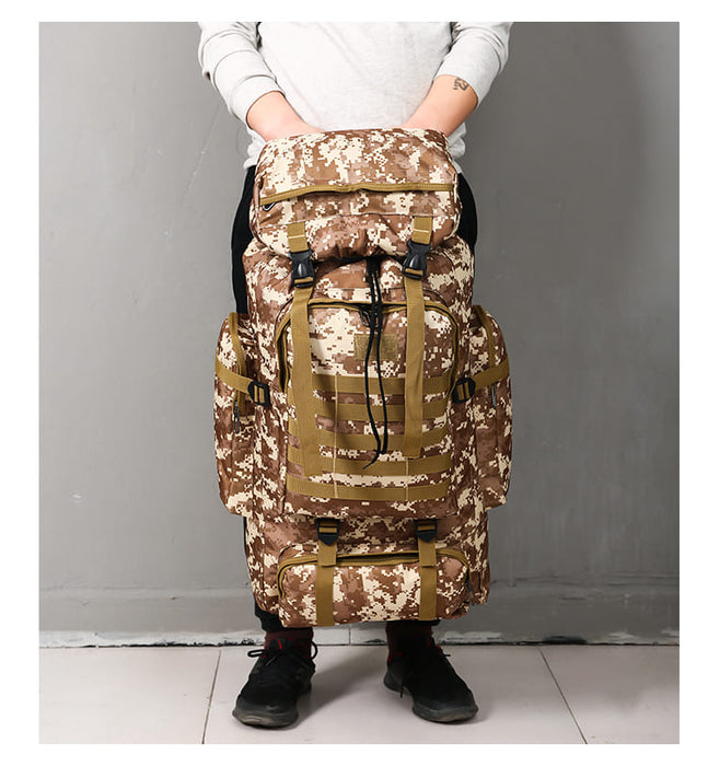 80-liter military backpack