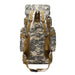 80L Acu camouflage military backpack