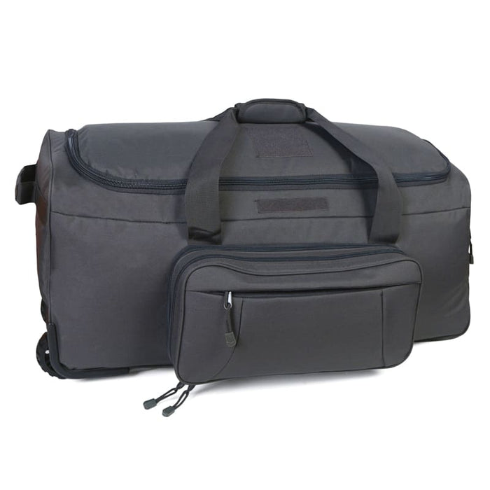 Grey military suitcase