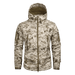 Military jacket with digital desert camouflage