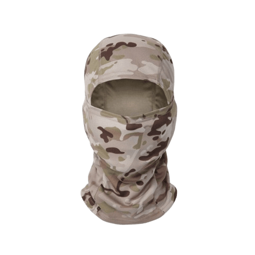 Capucha militar camuflaje desierto