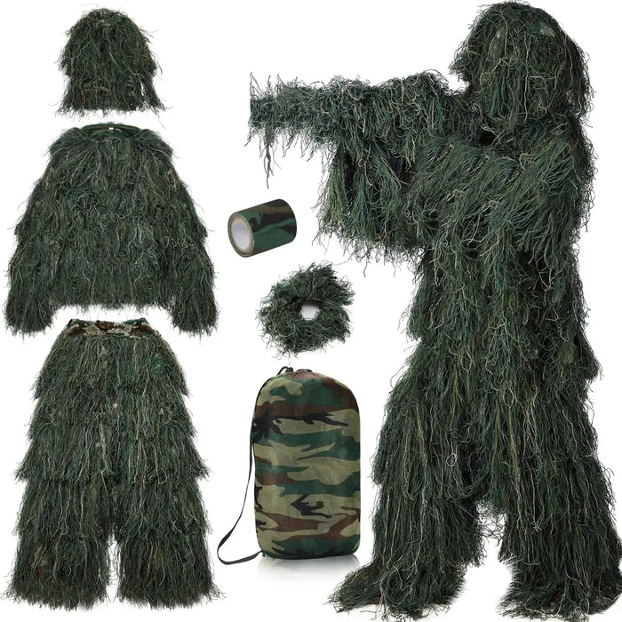 Pack uniforme militar de camuflaje Woodland