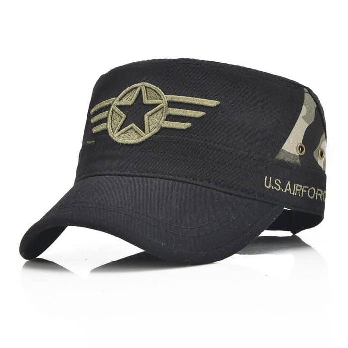 Cappello dell'aeronautica militare statunitense nero